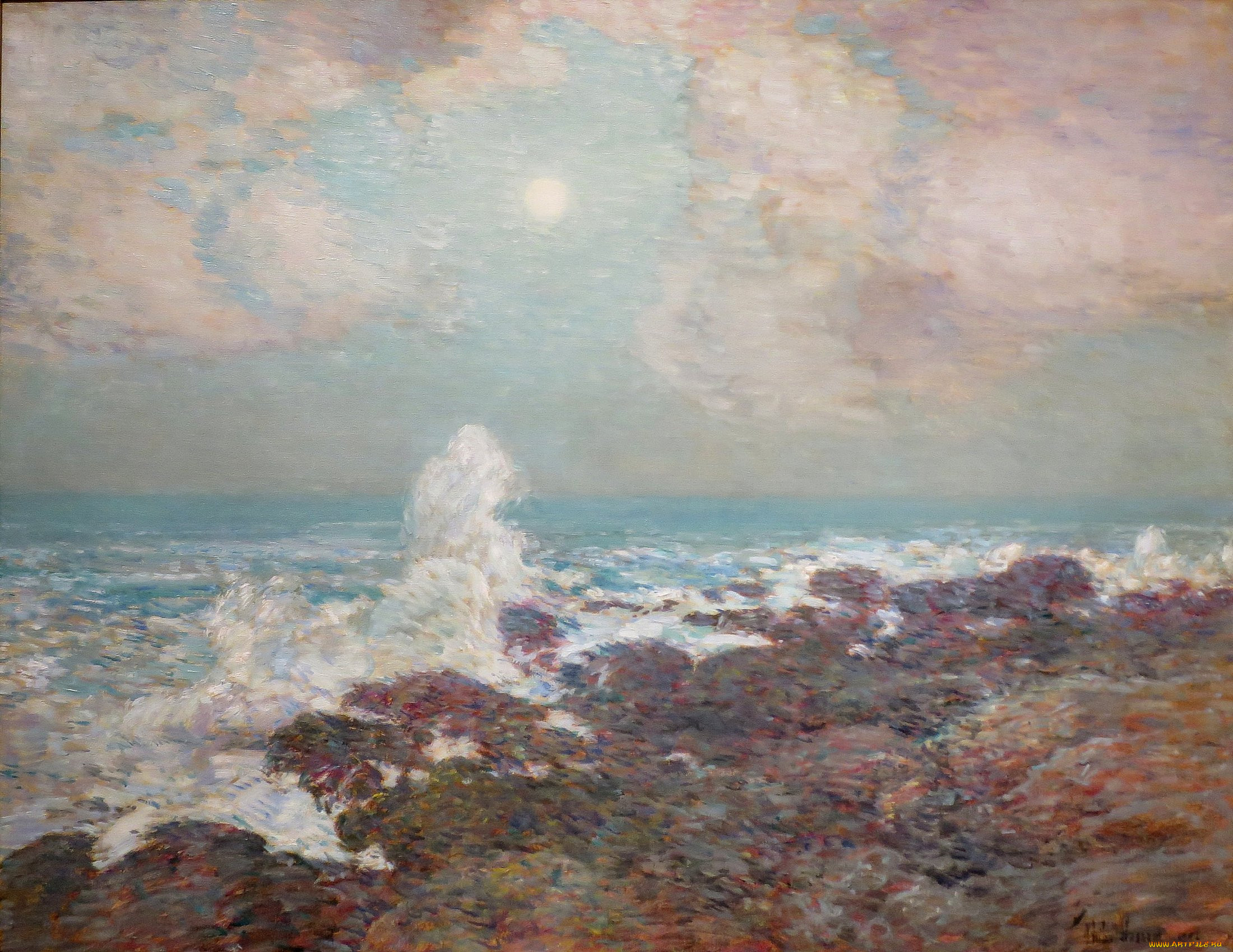 seascape isle of shoals, , frederick childe hassam, , , , , , , 